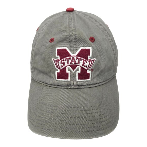 Mississippi State Bulldogs Strapback Cap Hat Embroidered Patch Baseball The Game - Picture 1 of 13